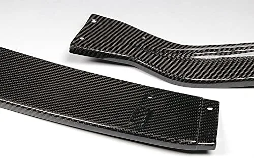 Vista 2 de Borde de parachoques delantero de 3 piezas compatible con Lexus IS250 IS350 F-Sport 2014-2016, alerón de parachoques delantero, divisor de cuerpo