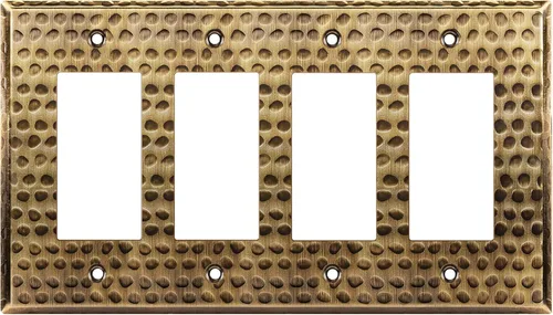 Vista 30 de LIDER Placa decorativa de pared de metal para interruptor o receptáculo, cubierta de salida de acero inoxidable, resistente a la corrosión