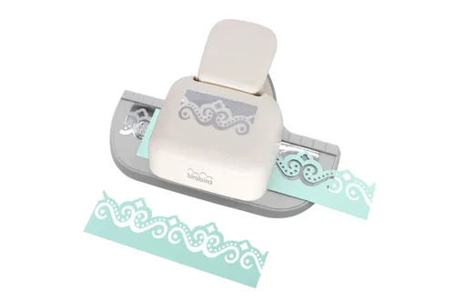 Vista 6 de Bira Deep Edger Border Craft Punch, San Valentín, para álbumes de recortes, tarjetas artísticas (Heart-2)