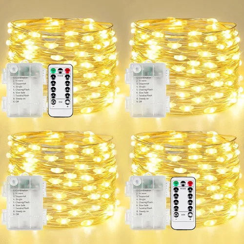 Vista 20 de YIQU Guirnalda de luces de decoración de Pascua, 10 pies, 12 LED, guirnalda de mantel de pollitos para interiores, funciona