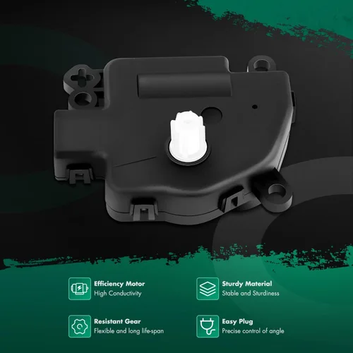 Vista 181 de SCITOO Actuador de puerta de mezcla de calentador HVAC, actuador de puerta de aire, repuesto para Audi para A3 2004-2013, para Audi para A3 Quattro