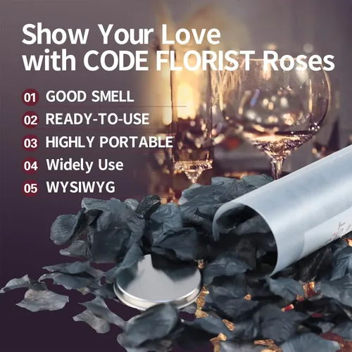Vista 105 de CODE FLORIST 1100 pétalos de rosa de seda para el día de San Valentín, pétalos de rosa falsos para noches románticas, bodas, propuestas