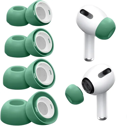 Vista 10 de Almohadillas de repuesto de espuma viscoelástica para AirPods Pro y para AirPods Pro 2, con orificio de reducción de ruido, sin dolor