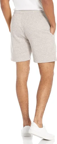 Vista 2 de FOCO NFL Mens NFL Team Logo Gray Wordmark Fleece Shorts