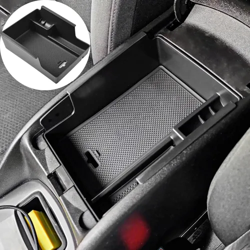 TACOBRO Organizador de consola central compatible con Chevy Malibu 2016-2022 2023 2024 2025, bandeja de inserción, accesorios, Malibu LS/RS