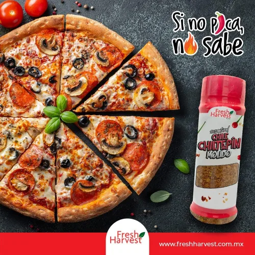 Vista 4 de Chiltepín molido seco 45 g (0.09 lb) Paquete de 30 piezas Cosecha fresca