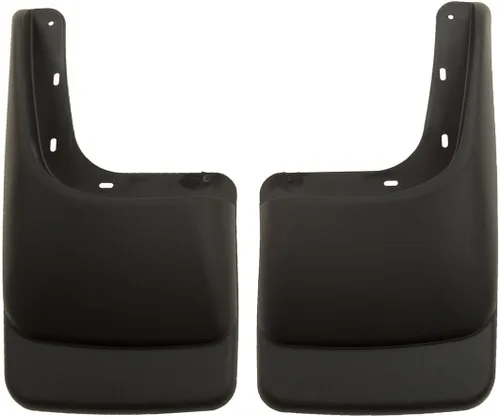 Vista 2 de Husky Liners - Guardabarros delanteros Ford F150 2004-2014, Juego Delantero - Negro, 2 Piezas 56591