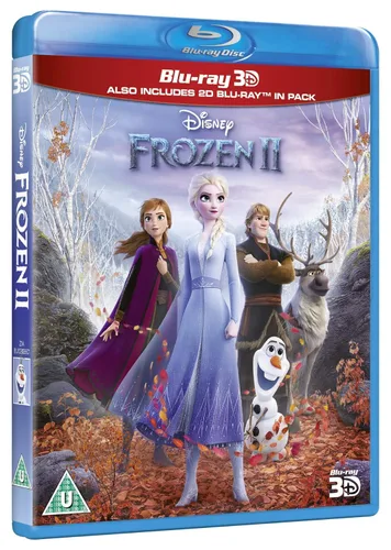Vista 6 de Frozen 2 3D Blu-ray 2019 Region Free