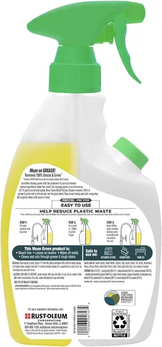 Vista 2 de Mean Green Recargable Ultra Potenciado CONCENTRADO Limpiador Multiusos, Cítricos y Té Verde, 420 ml