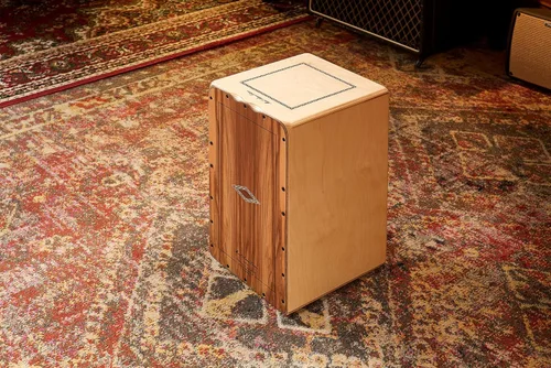 Vista 5 de Meinl - Cajón de cuerda artesanal con placa frontal de madera de duramen indio/cuerpo de abedul báltico, fabricado en España, línea Seguiriya, 2