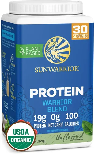 Vista 22 de Sunwarrior - Proteína vegana en polvo a base de plantas orgánicas Aminoácidos BCAA, proteína de semillas de cáñamo Libre de soja, lácteos
