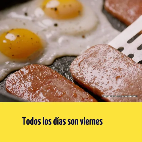 Vista 5 de Condimento de tocino Spam, de 12 onzas