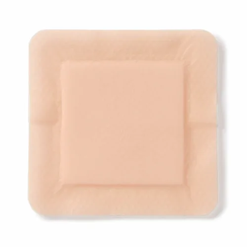 Vista 4 de Medline Optifoam Gentle EX - Apósito adhesivo de espuma con bordes, cuadrado de 4 x 4 pulgadas (10 unidades)