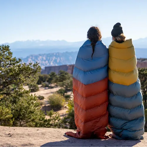 Vista 4 de Kelty Galactic Down - Saco de dormir de 30 grados, 550 Fill Power RDS Trackable Down, mochilero y campamento, cierre juntos para saco de dormir 2P