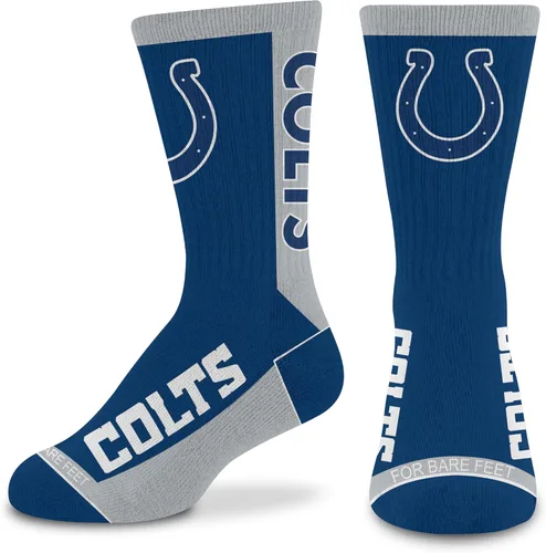 Vista 15 de For Bare Feet NFL - Calcetines unisex para niños de la NFL Mvp Crew