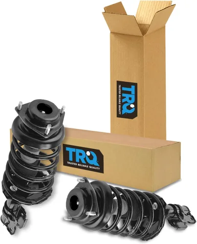 Vista 190 de TRQ - Conjunto de puntal delantero y resorte helicoidal (lados del conductor y del pasajero), para auto