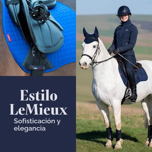 Vista 2 de LeMieux Almohadilla de sillín de uso general cuadrada - Almohadillas de sillín inglesas para caballos - Equipo y accesorios de equitación Chilli