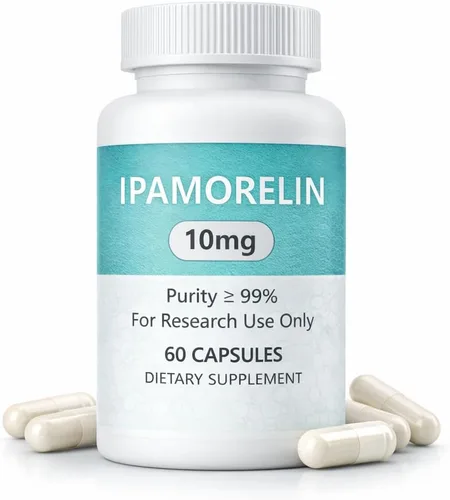 Péptido de investigación IPAMORELIN, 10 MG, pureza del 99% - 60 ct