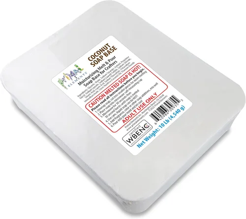 Vista 34 de Primal Elements Base de jabón de aguacate – Base de jabón de glicerina hidratante para derretir y verter para manualidades y hacer jabón, fácil