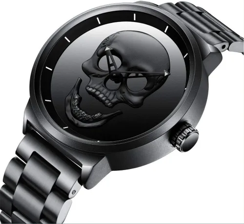 Vista 2 de CdyBox hombres niños 30M impermeable cuarzo relojes pulsera acero inoxidable gran cara reloj