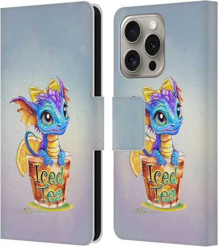 Vista 177 de Head Case Designs Officially Licensed Ruth Thompson Boba Tea Cup O Dragons Leather Wallet Case Compatible with Apple iPhone 7 Plus / 8 Plus