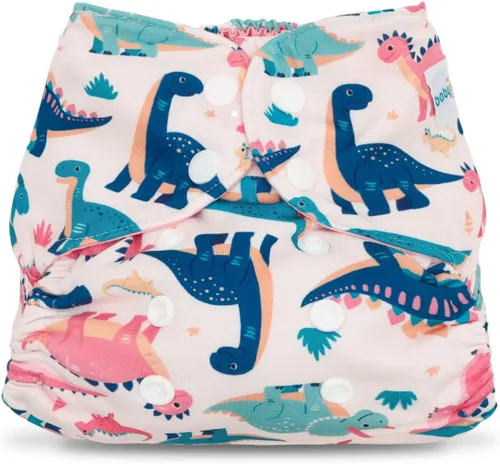 Vista 7 de babygoal Cubierta de Tela para Bebé para Pañales Predoblados, Planos o Ajustados – Ajustable, Reutilizable, Cubierta de Pañal de Natación