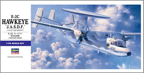 Vista 2 de Hasegawa E-2C Hawkeye J.A.S.D.F. Kit de modelo de edición limitada