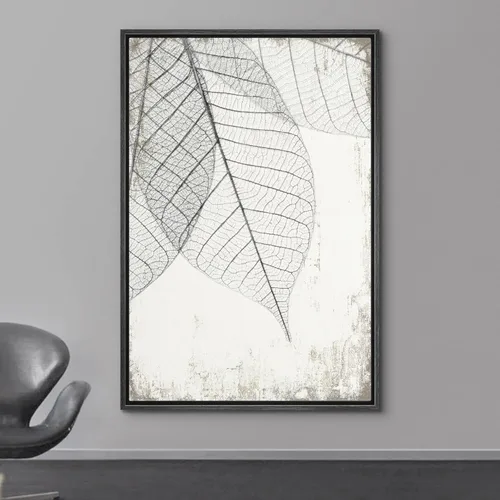 Vista 2 de wall26 - Lienzo con marco flotante para pared, para el sala de estar, dormitorio, decoración del hogar, listo para colgar