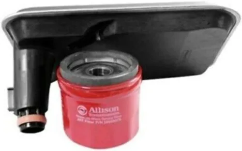 Kit de filtro Allison genuino 2001-2010 - Filtro interno poco profundo (29537965) Y filtro giratorio externo (29539579)