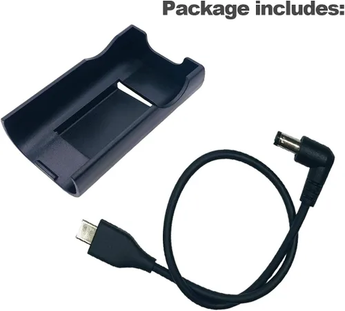 Vista 6 de Cable de alimentación y soporte de batería para DJI Avata Goggles 2, soporte de clip de batería y cable de carga para DJI Avata Pro-View Combo