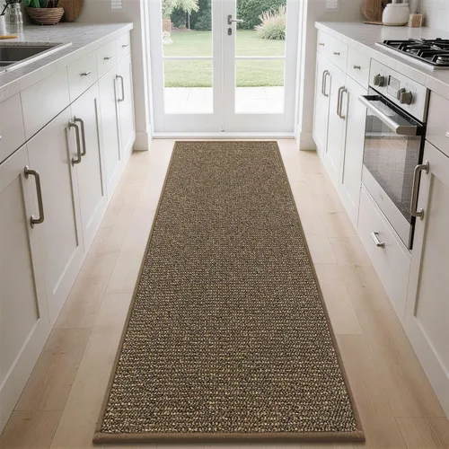 Vista 30 de BEQHAUSE Alfombras de cocina de 20 x 32 pulgadas, antideslizantes, para piso, súper absorbentes y resistentes a las manchas, lavables a máquina