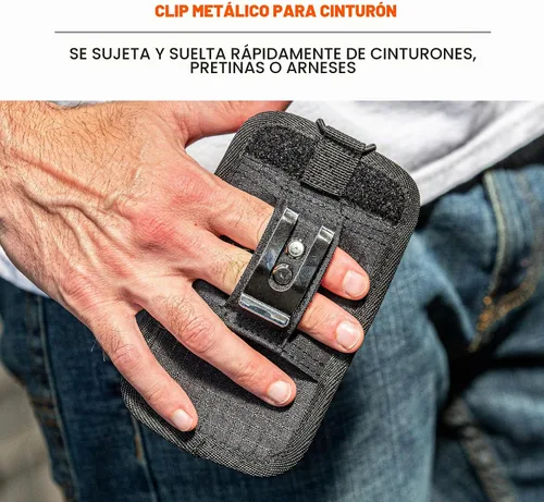 Vista 4 de Ergodyne Squids 5544 - Funda para escáner de código de barras para computadoras móviles de tamaño de teléfono, soporte para escáneres de código