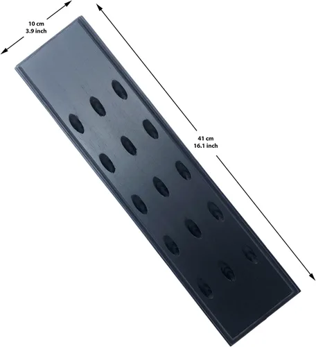 Vista 5 de Soporte de dardos de madera maciza para montar en la pared, soporte para 15 dardos de acero/punta suave, estante de madera maciza con bolsa