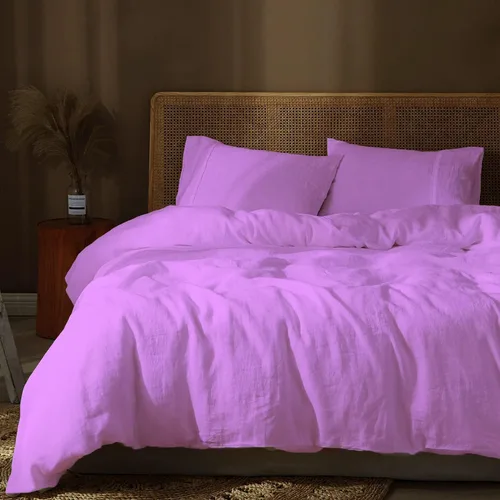 Vista 10 de Juego de funda de edredón de 3 piezas con 2 fundas de almohada, 100% algodón, extra larga, para cama de tamaño individual/individual XL (68 x 90)