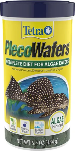 Vista 6 de Tetra PlecoWafers 86 gramos, alimento para peces nutricionalmente equilibrado para comedores de algas, 3.03 onzas (Paquete de 1)