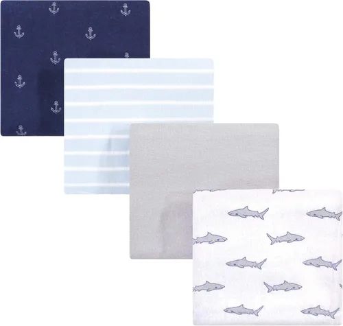 Vista 136 de Hudson Baby Unisex Baby Cotton Flannel Receiving Blankets, Christmas Scene, One Size (Pack of 2)