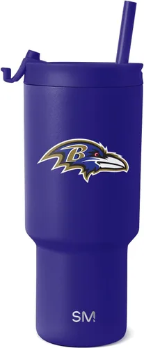 Vista 17 de Simple Modern - Vaso de 30 oz con tapa abatible y tapa con pajita