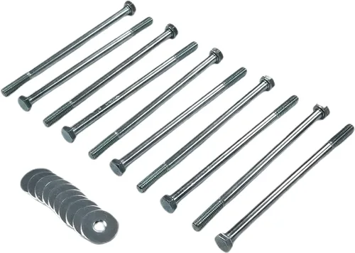 Vista 6 de LS - Kit de pernos de colector de admisión de coche compatible con Chevy Camaro Corvette GTO G8 SS Pontiac Trans AM F-Body 4Th 5Th Gen LS1 LS2 LS3