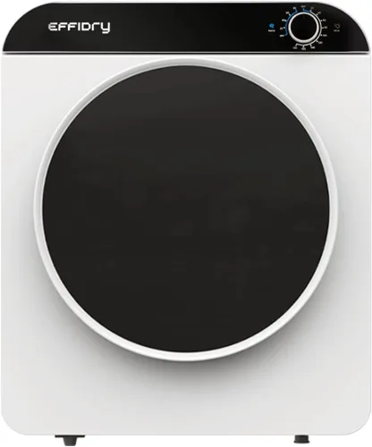 Vista 2 de Secadora portátil de 2 pies cúbicos, secadora de ropa compacta de 830W con 5 modos de secado, secadora de lavandería eléctrica de 110V con tina