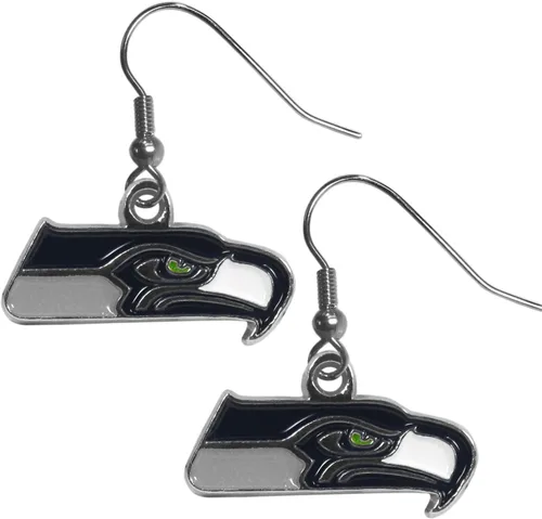 Vista 2 de Siskiyou Sports NFL womens Dangle Earrings and Charm Bangle Bracelet Set