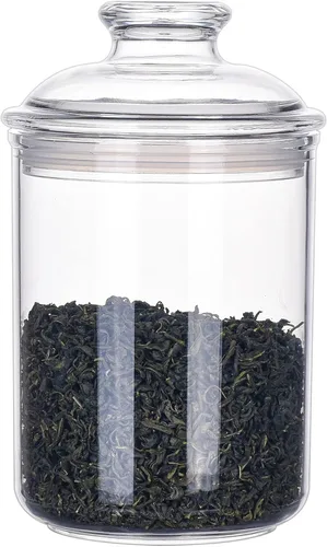 Vista 10 de Frasco de Almacenamiento de Acrílico Pequeño de 13.5 oz, Tapa Hermética con Anillo de Sellado de Silicona, Recipiente Contenedor Ideal para Azúcar