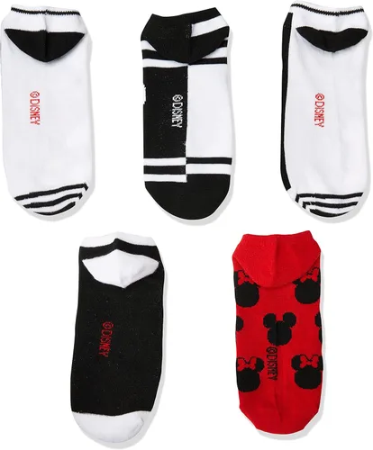 Vista 6 de Disney Paquete de 5 calcetines invisibles de Mickey Mouse para mujer