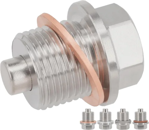 Vista 12 de 1PC M16x1.5 Tornillo de drenaje de aceite magnético de acero inoxidable para Subaru Ascent BRZ WRX Forester Impreza Legacy Outback Crosstrek Mini