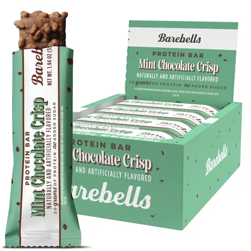 Vista 68 de Barebells Caramel Choco Barras de proteína blandas, chocolate y caramelo, 12 barras, 1.9 oz, 0.56 oz de proteínas, chocolate esponjoso, 0.07 oz