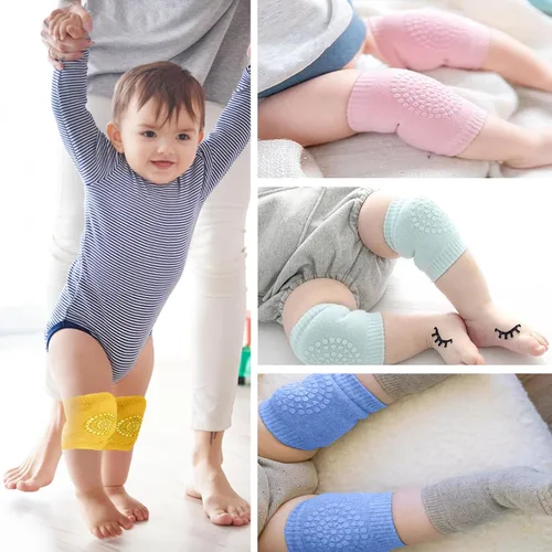 Vista 7 de Almohadillas antideslizantes para gatear para bebés, protegen la rodilla del bebé para gatear