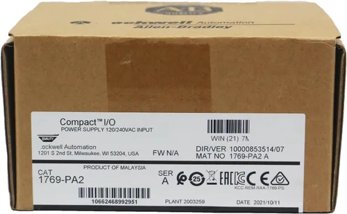 Vista 5 de BDDIE Fuente de alimentación de entrada 1769-PA2 SER A 120/240VAC