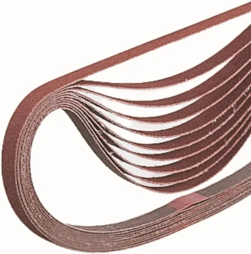 Vista 3 de Makita A-34447 Cinta de lijado abrasivo de 3/8 pulgadas x 21 pulgadas grano 40 - 10