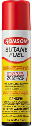 Ultra combustible de butano marca Ronson