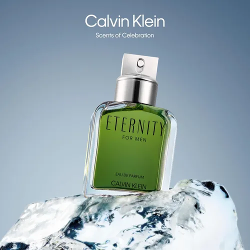 Vista 4 de Calvin Klein Eternity Eau de Parfum – Woody Men's Cologne – With Notes of Sage, Cypress & Suede Accord – Long Lasting Fragrance