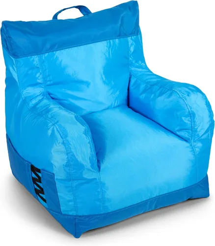 Vista 60 de Big Joe Roma Puf, Sherpa de avena y grafito, gamuza vegana, 3 pies